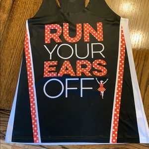 RunDisney Minnie Mouse performance tank s